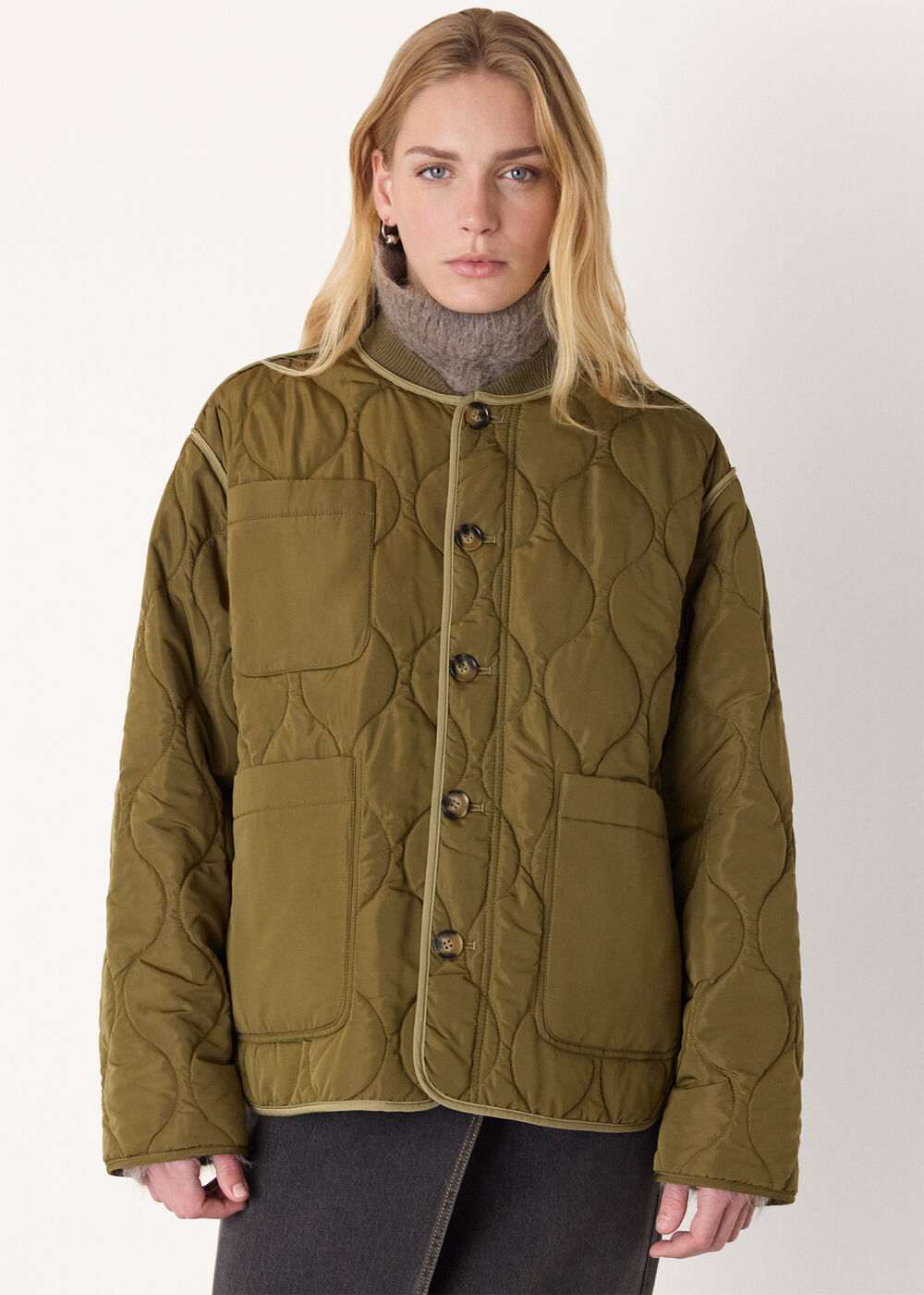 Reversible Quilted Coat