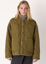 Reversible Quilted Coat