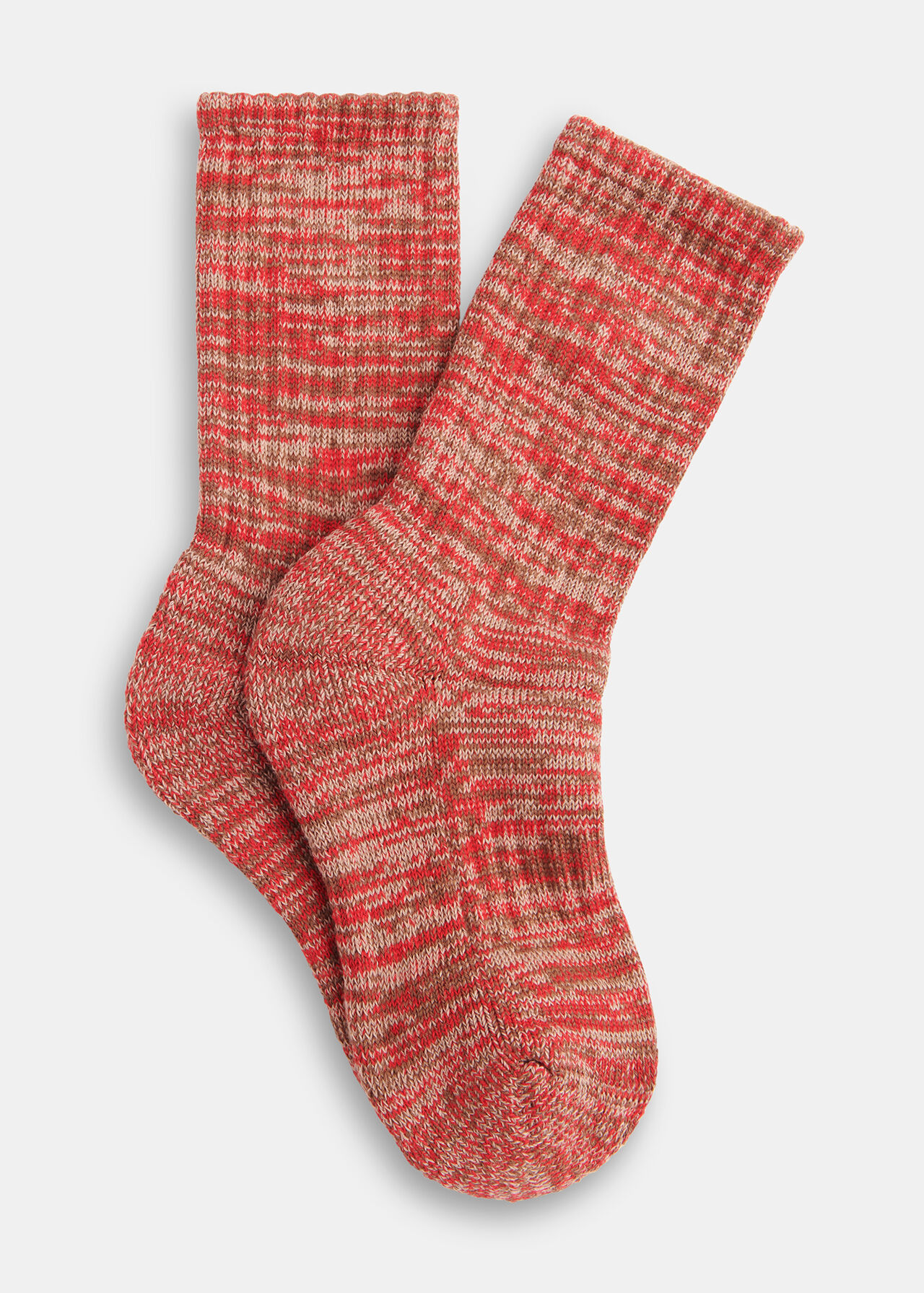 Red/Multi Chunky Marl Socks WHISTLES Whistles UK