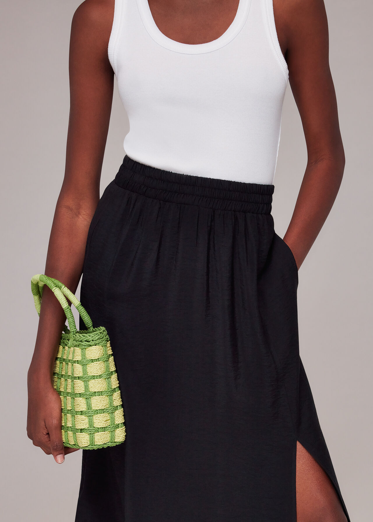 Nicola Elasticated Waist Skirt