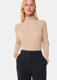 Amelie Wool Blend Trouser
