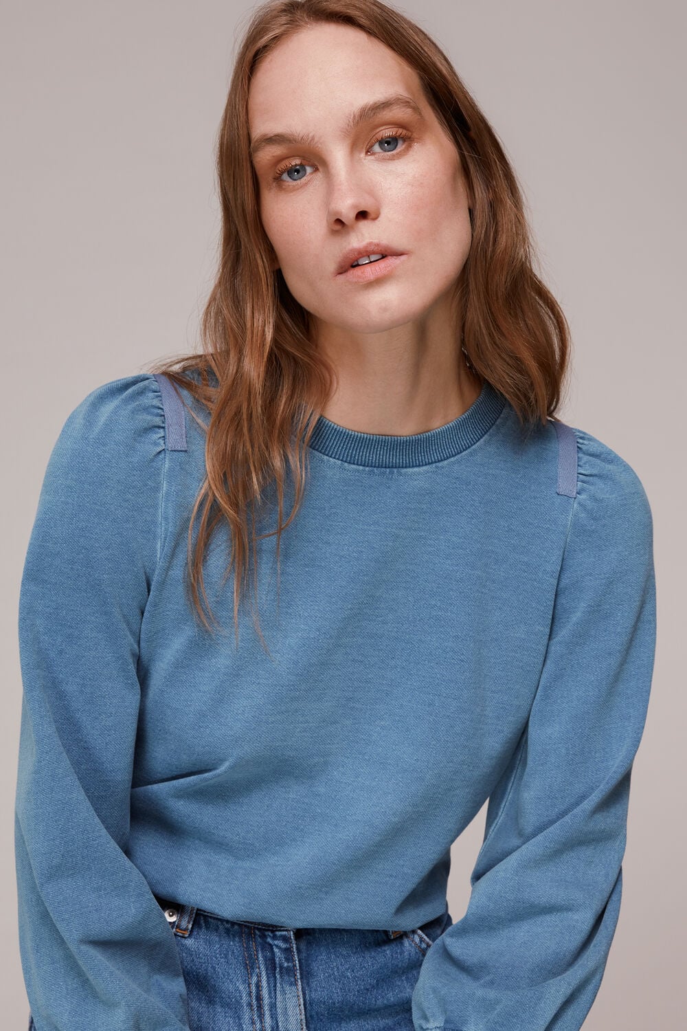 Puff Sleeve Sweat