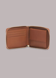 Sydney Plaited Zip Pull Purse