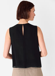 Frill Sleeveless Top