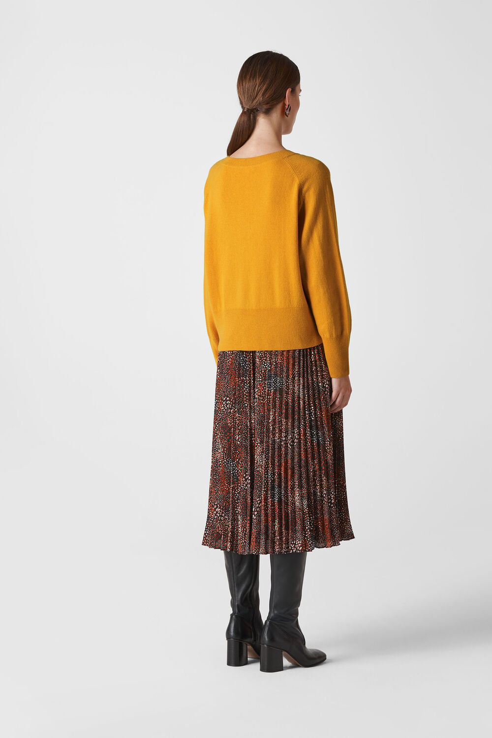 Yellow Sustainable Cashmere Jumper