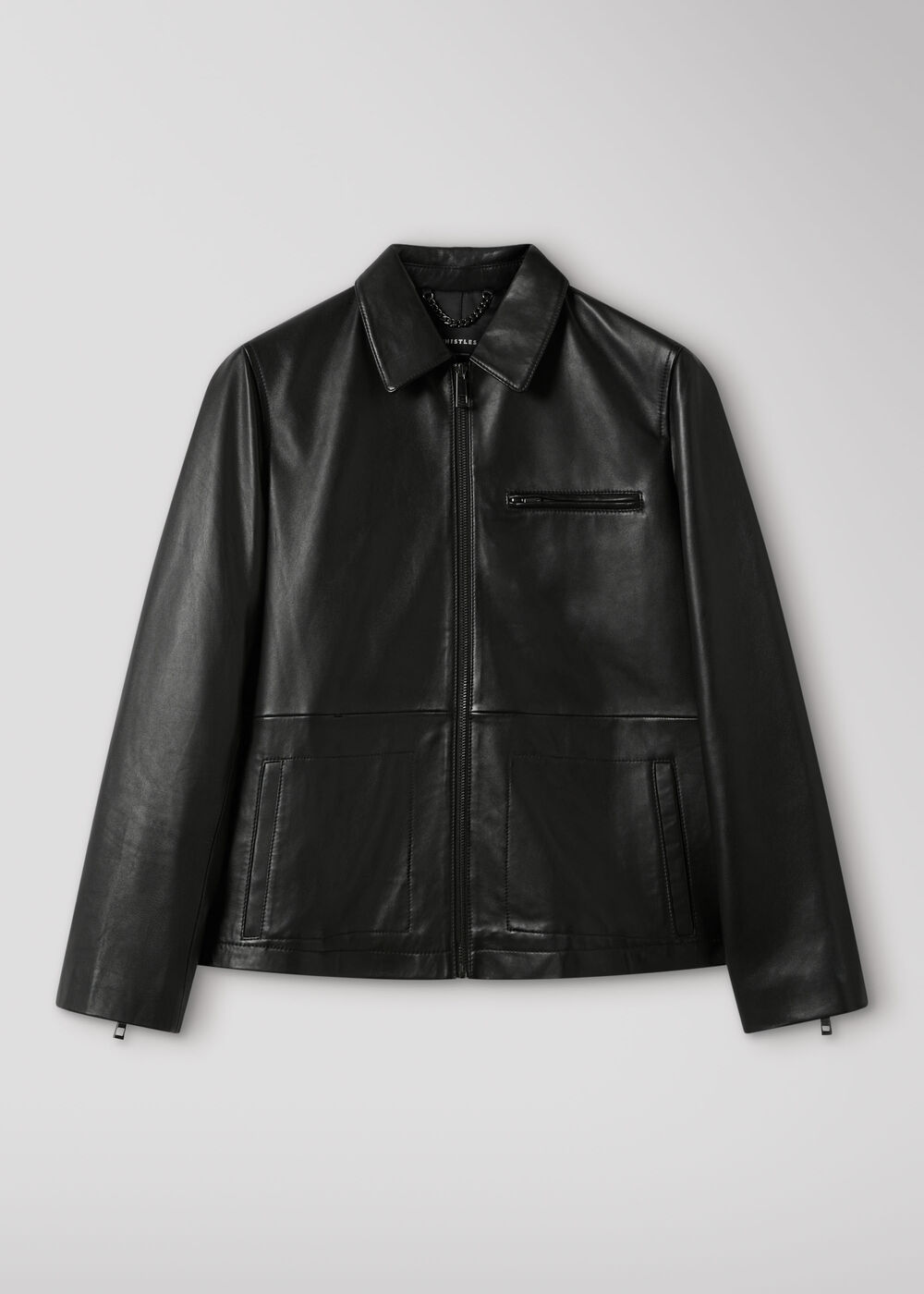 Kate Zip Leather Jacket