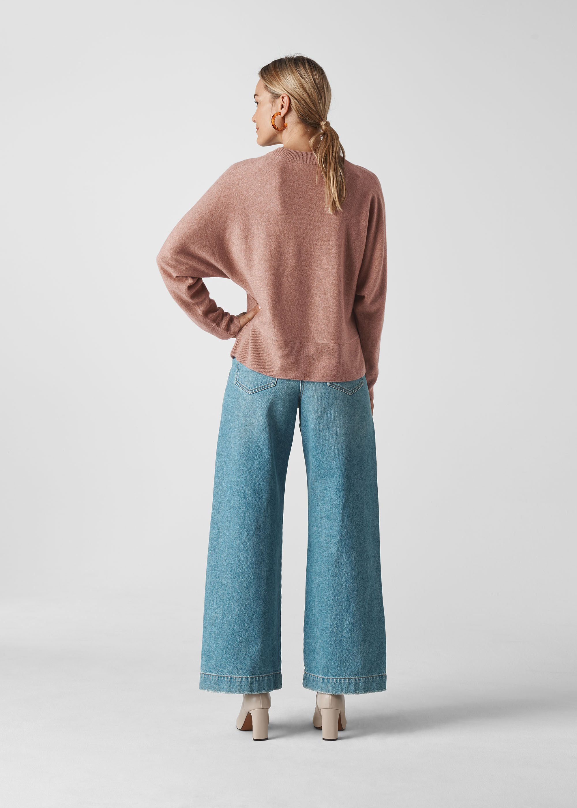 Whistles dolman cashmere sweater Clearance
