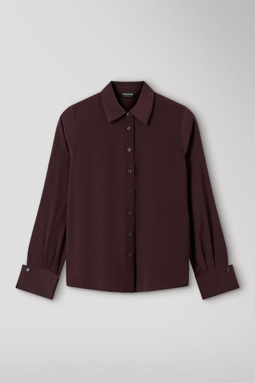 Merlot Ultimate Silk Shirt