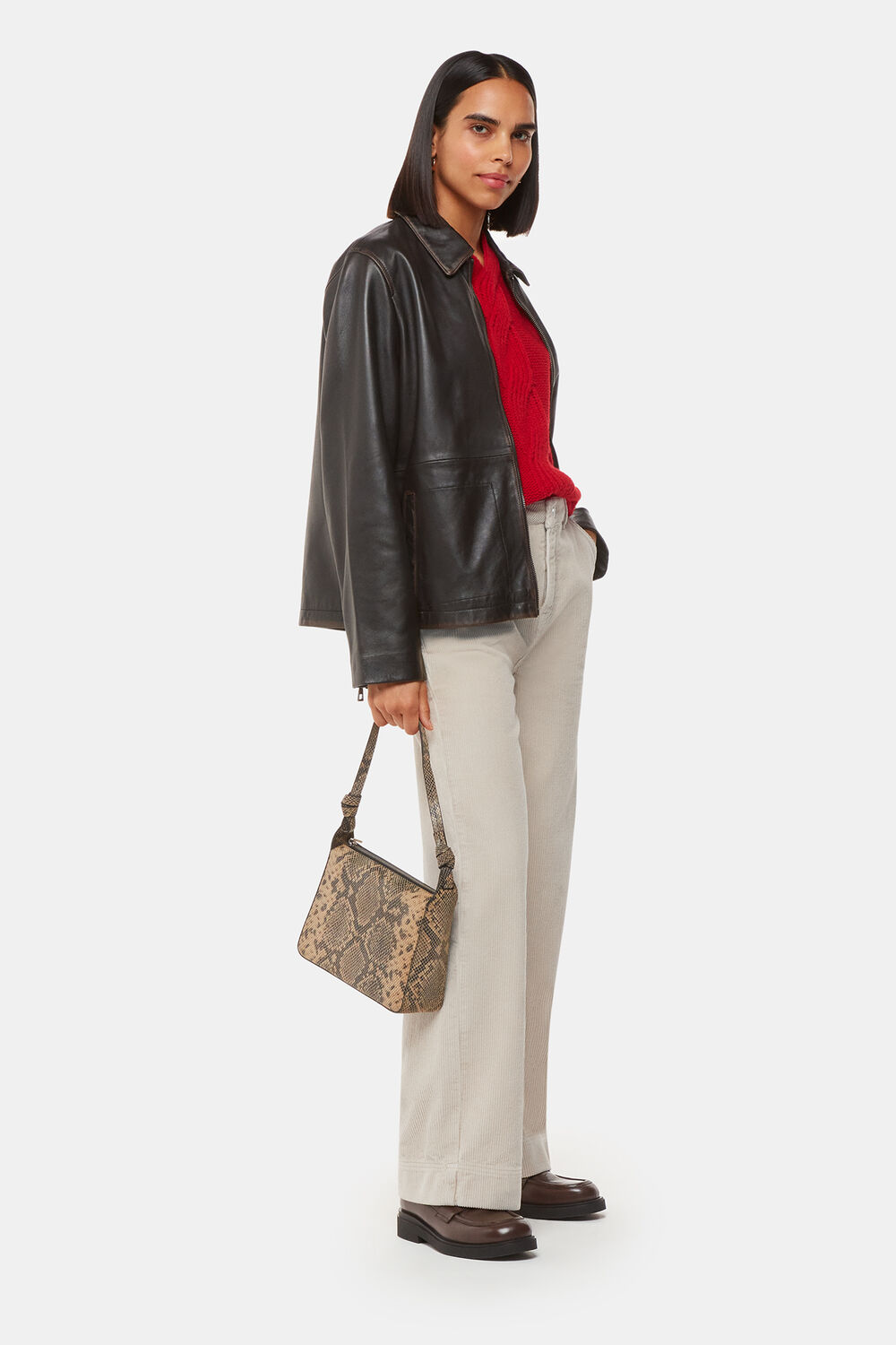 Wide Leg Cord Jean