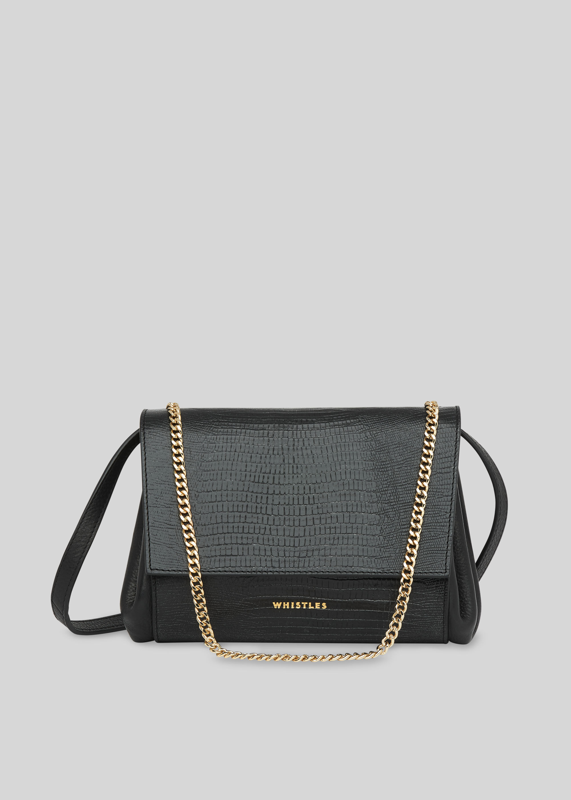 black crossbody bag