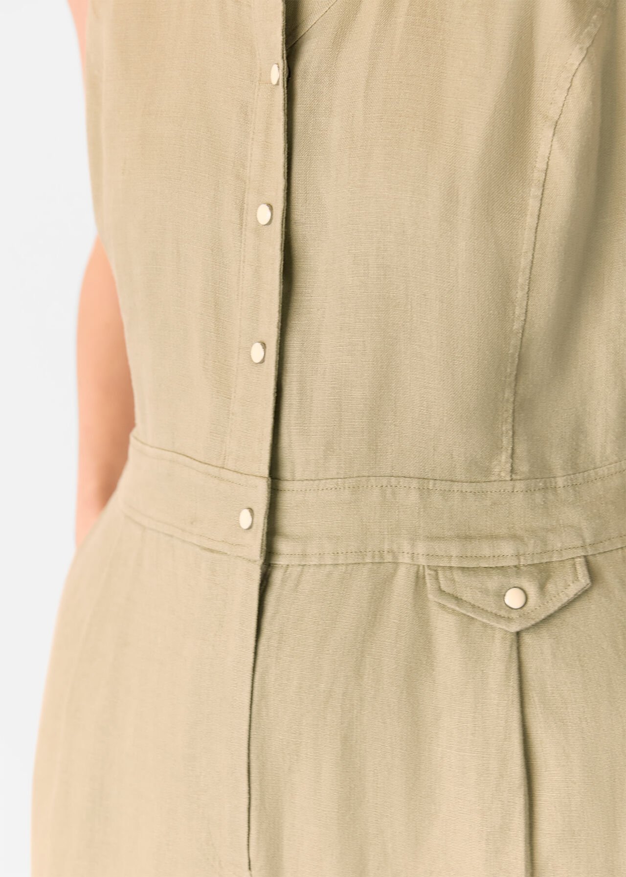 Ellis Western Linen Jumpsuit