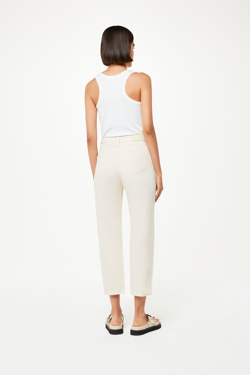 Ivory Authentic Hollie Button Jean