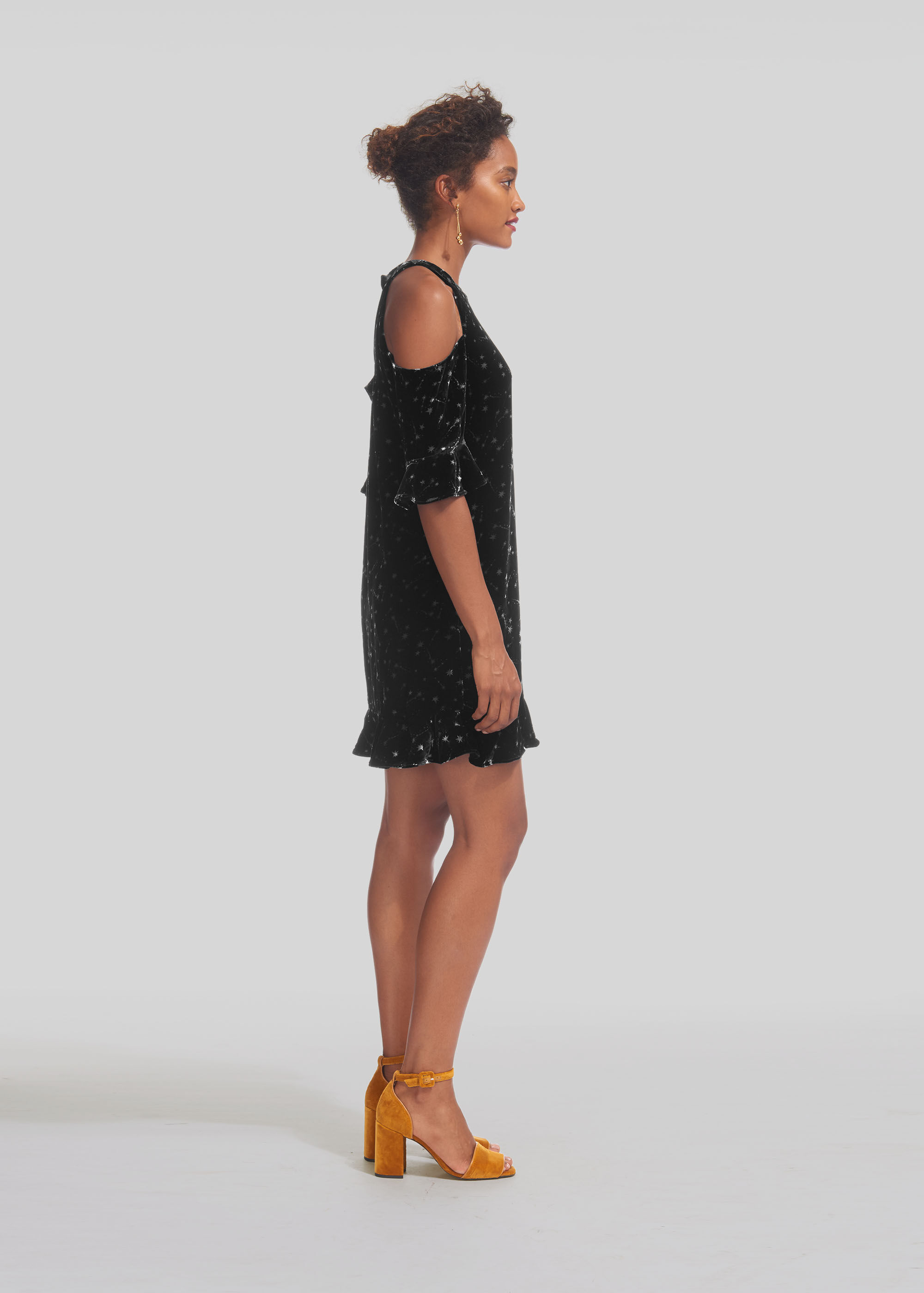 Whistles cold shoulder dress top