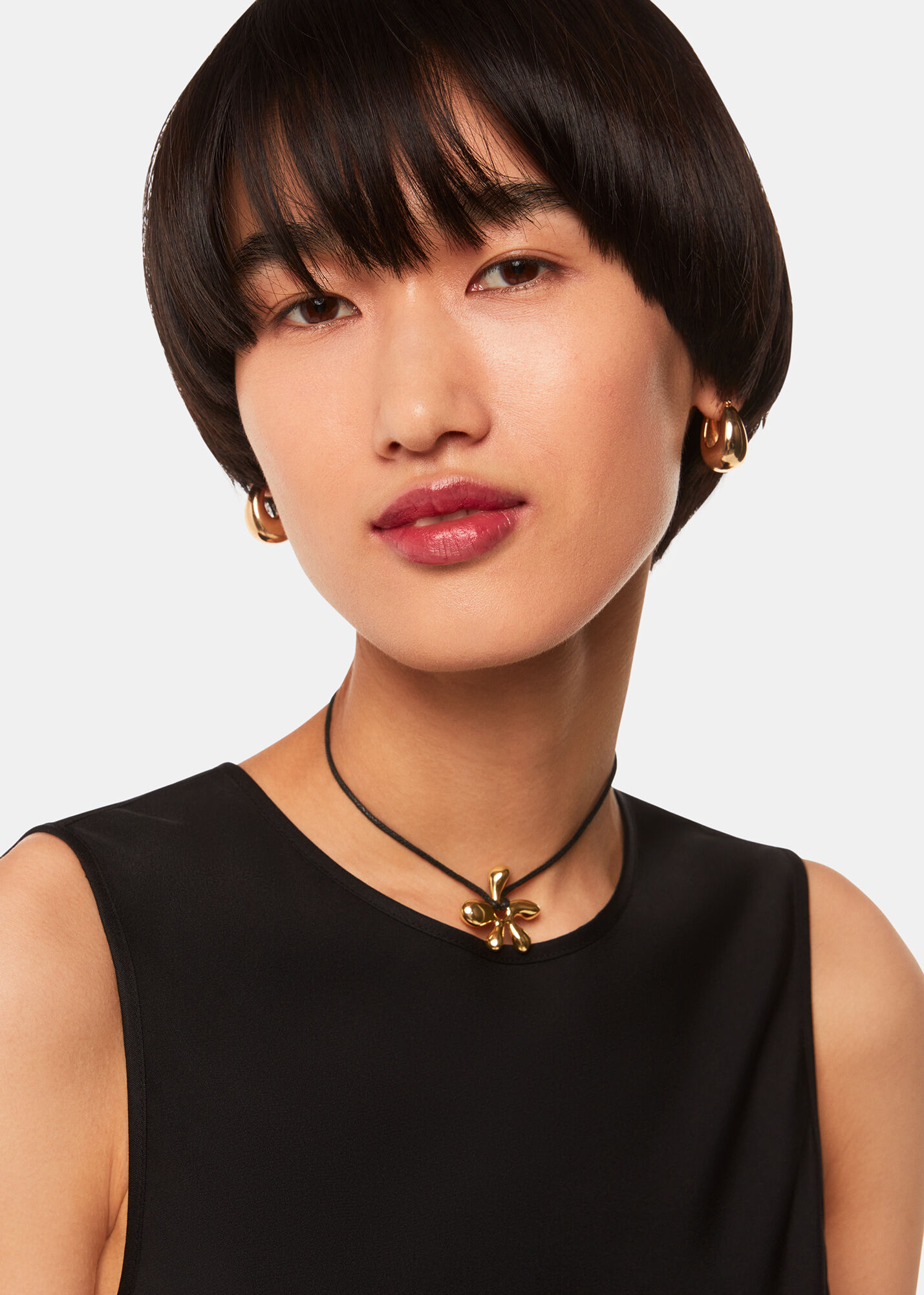 OX JEWELRY High-End SILVER CLASSIC TASSEL NECKL