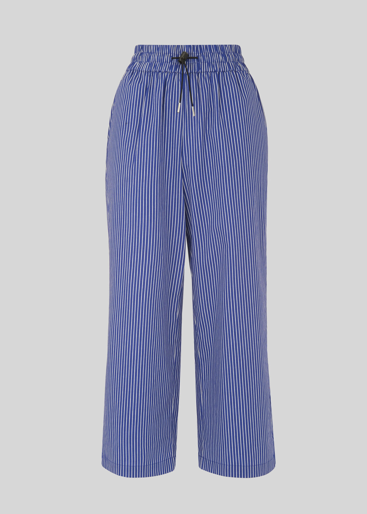Ash Stripe Poplin Trouser Multicolour