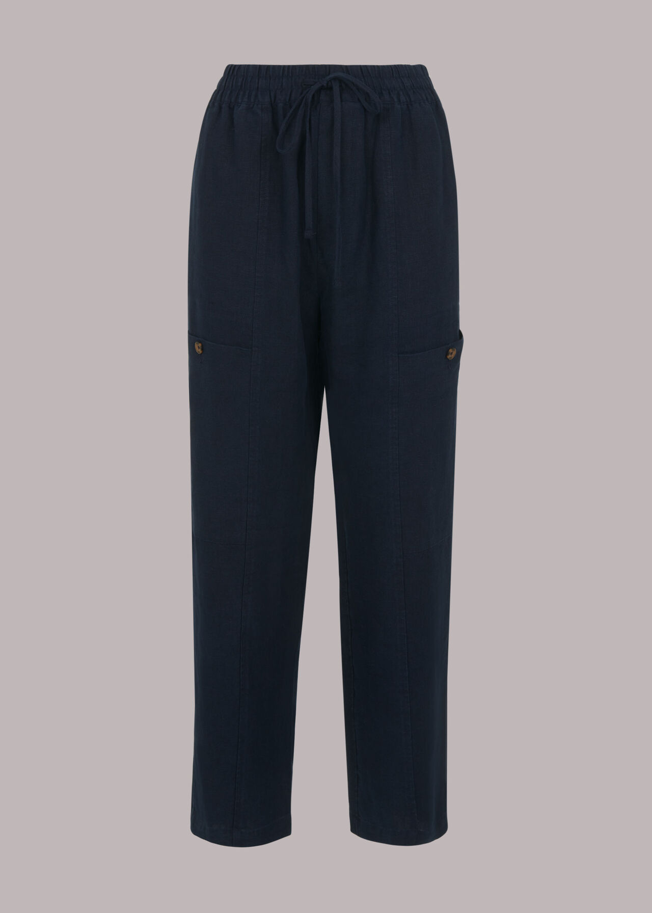 Cargo Linen Trouser