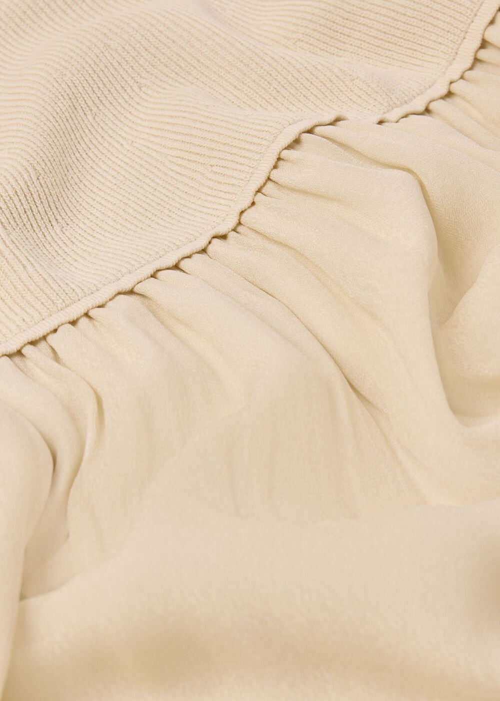 Knitted 2in1 Bubble Hem Dress