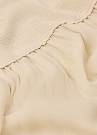 Knitted 2in1 Bubble Hem Dress