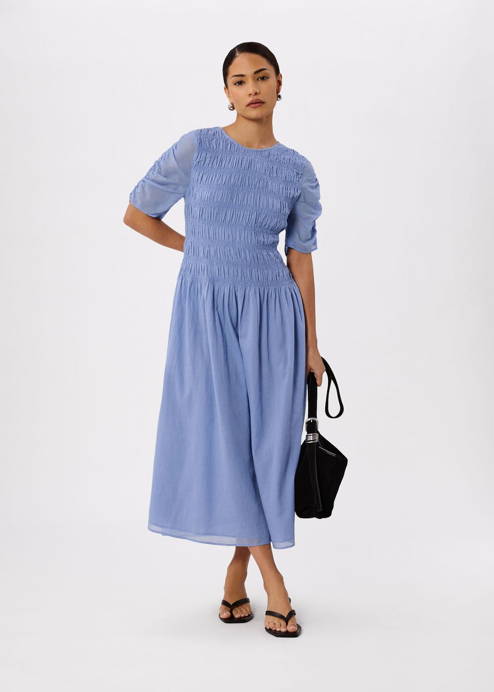 Petite Avery Smocked Dress