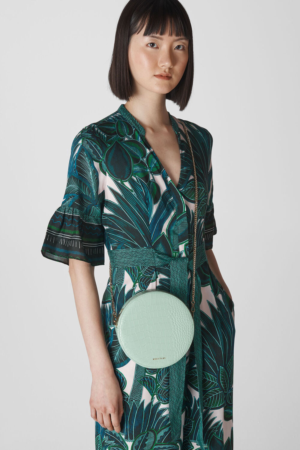 Brixton Croc Pale Green Pale Green