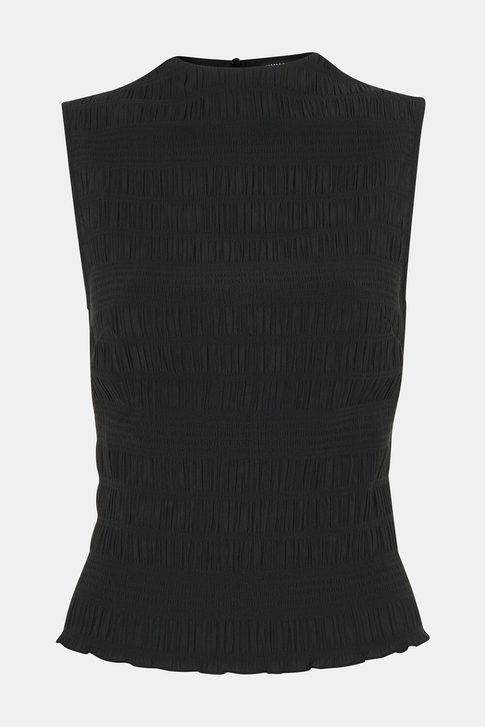 Plisse Sleeveless Top