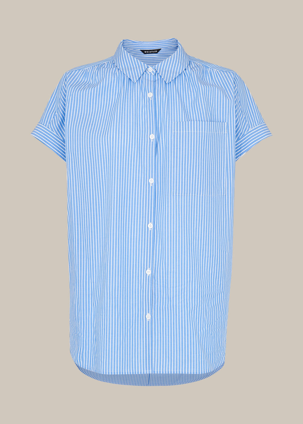 Stripe Nicola Poplin Shirt