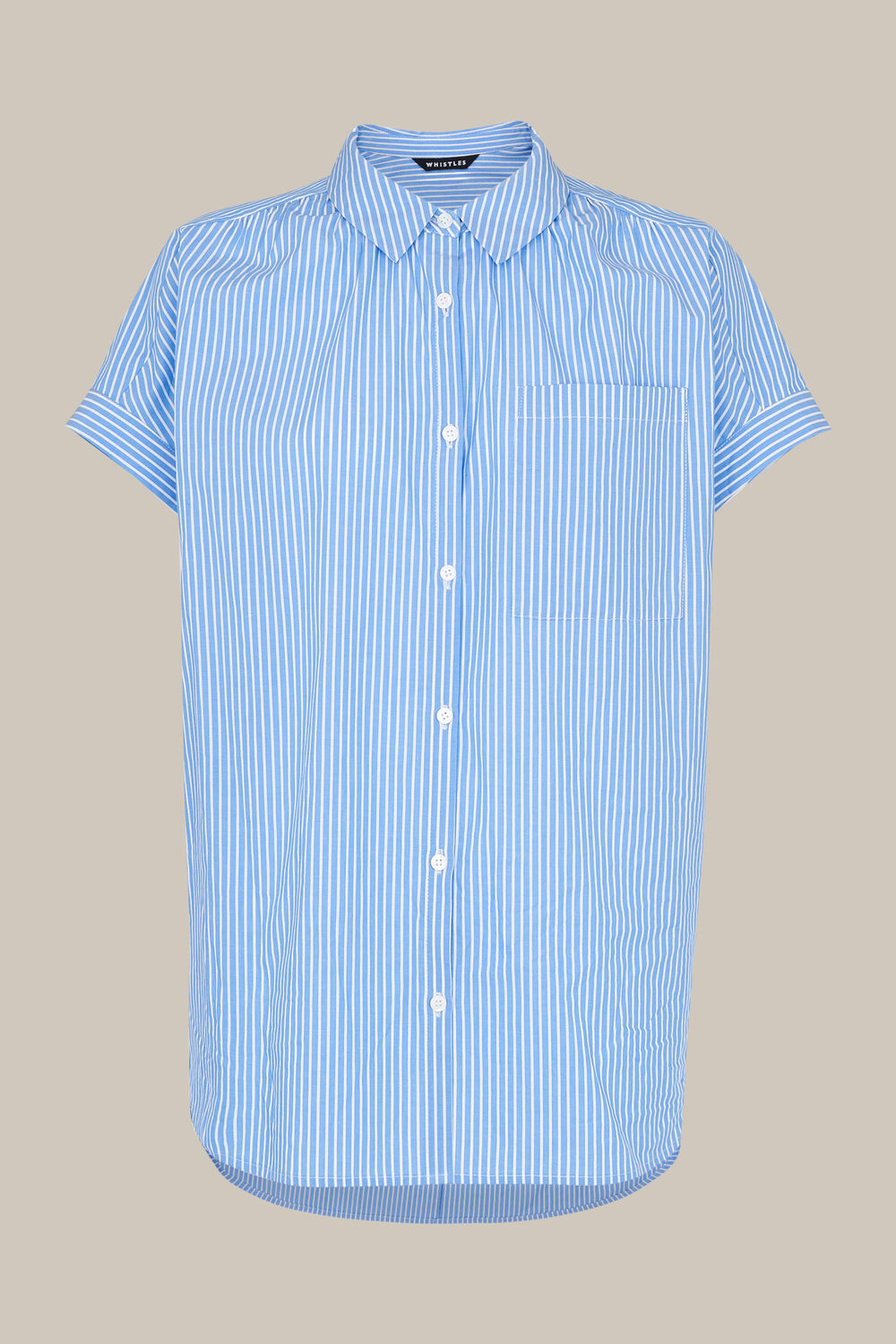 Stripe Nicola Poplin Shirt