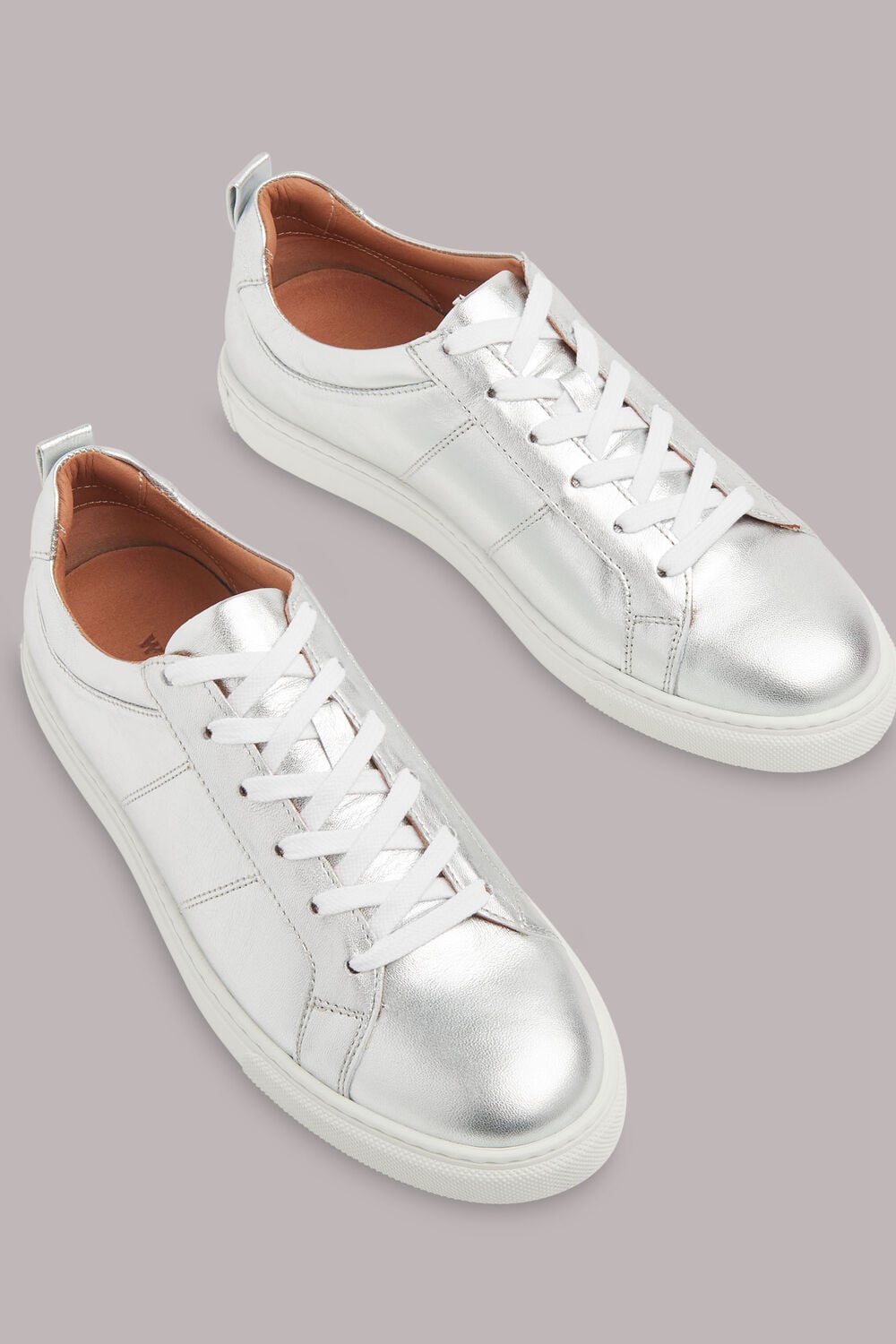 Silver Koki Lace Up Sneaker&nbsp;