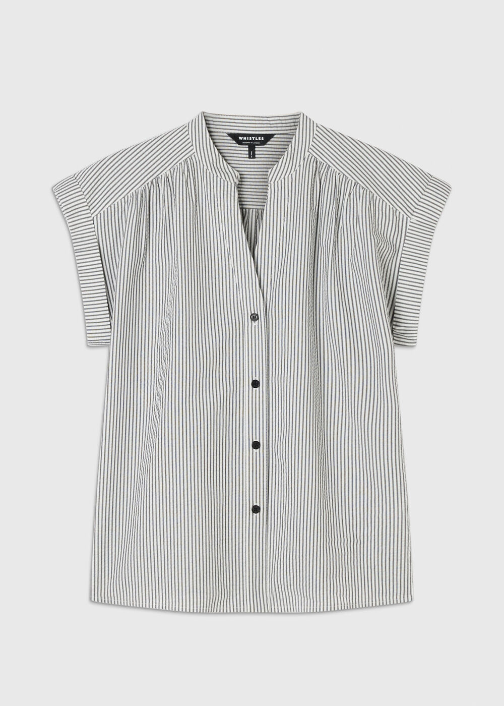 Seersucker Stripe Shirt
