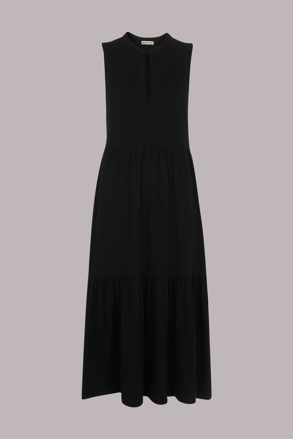 Tiered Jersey Dress