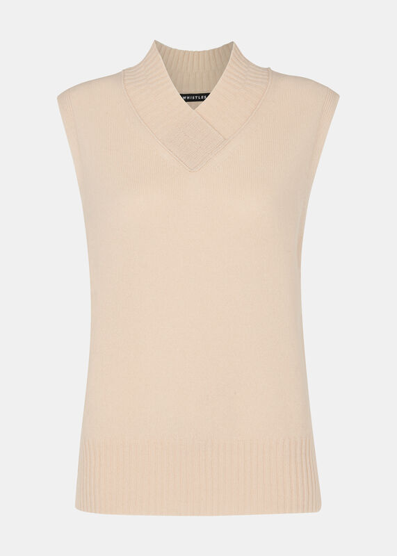 Wool V Neck Tank