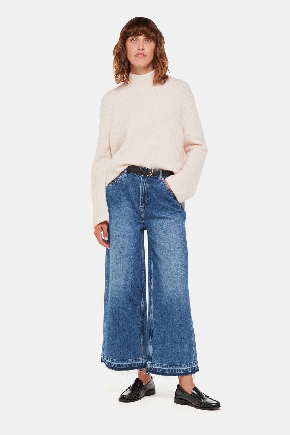 Authentic Raw Hem Jean