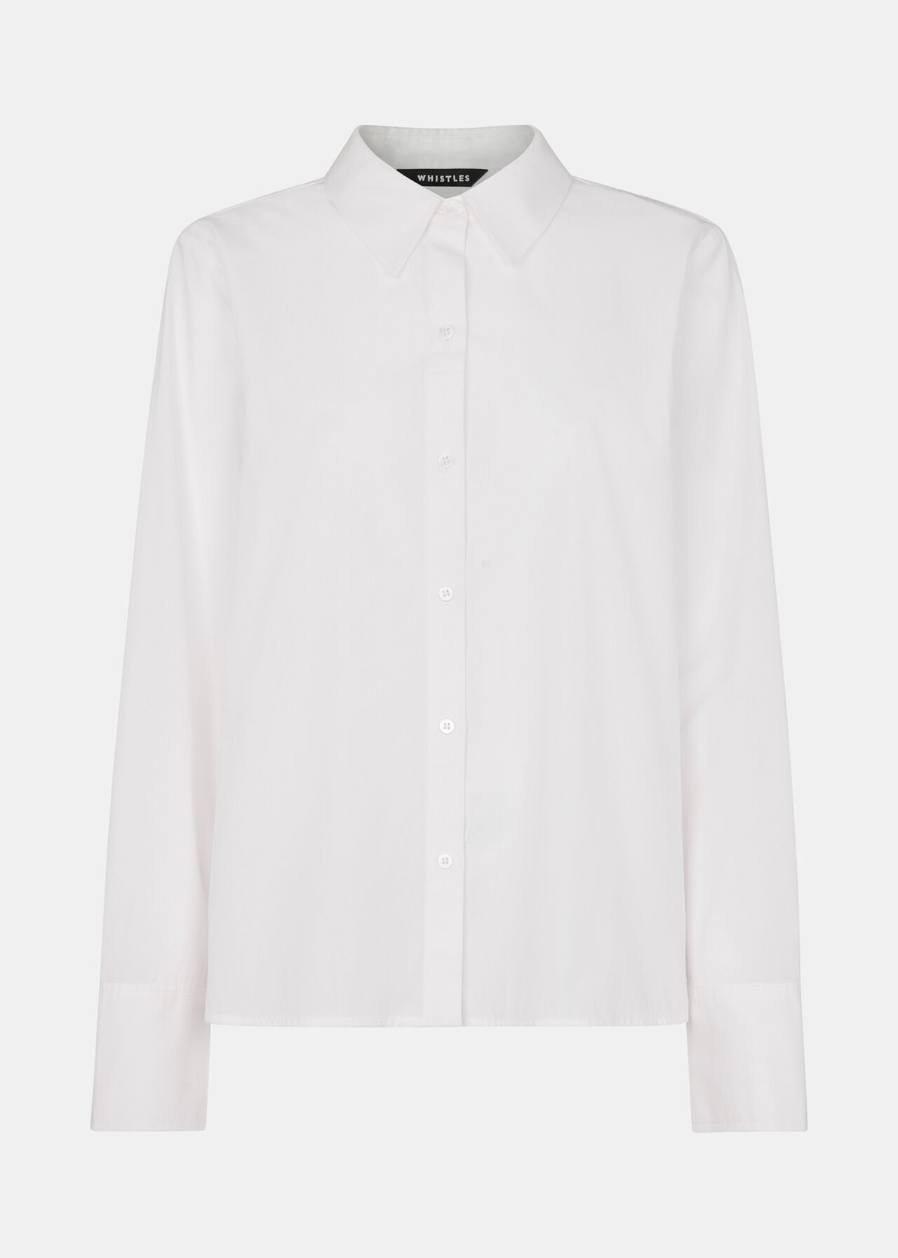 Whistles Boxy Cotton Shirt Whistles Boxy Cotton Shirt