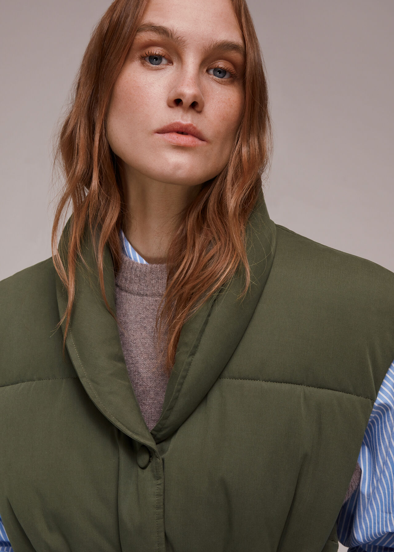Lauren Drop Shoulder Gilet