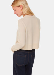 Wool Cropped Cardigan