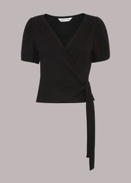 Cotton Wrap Top
