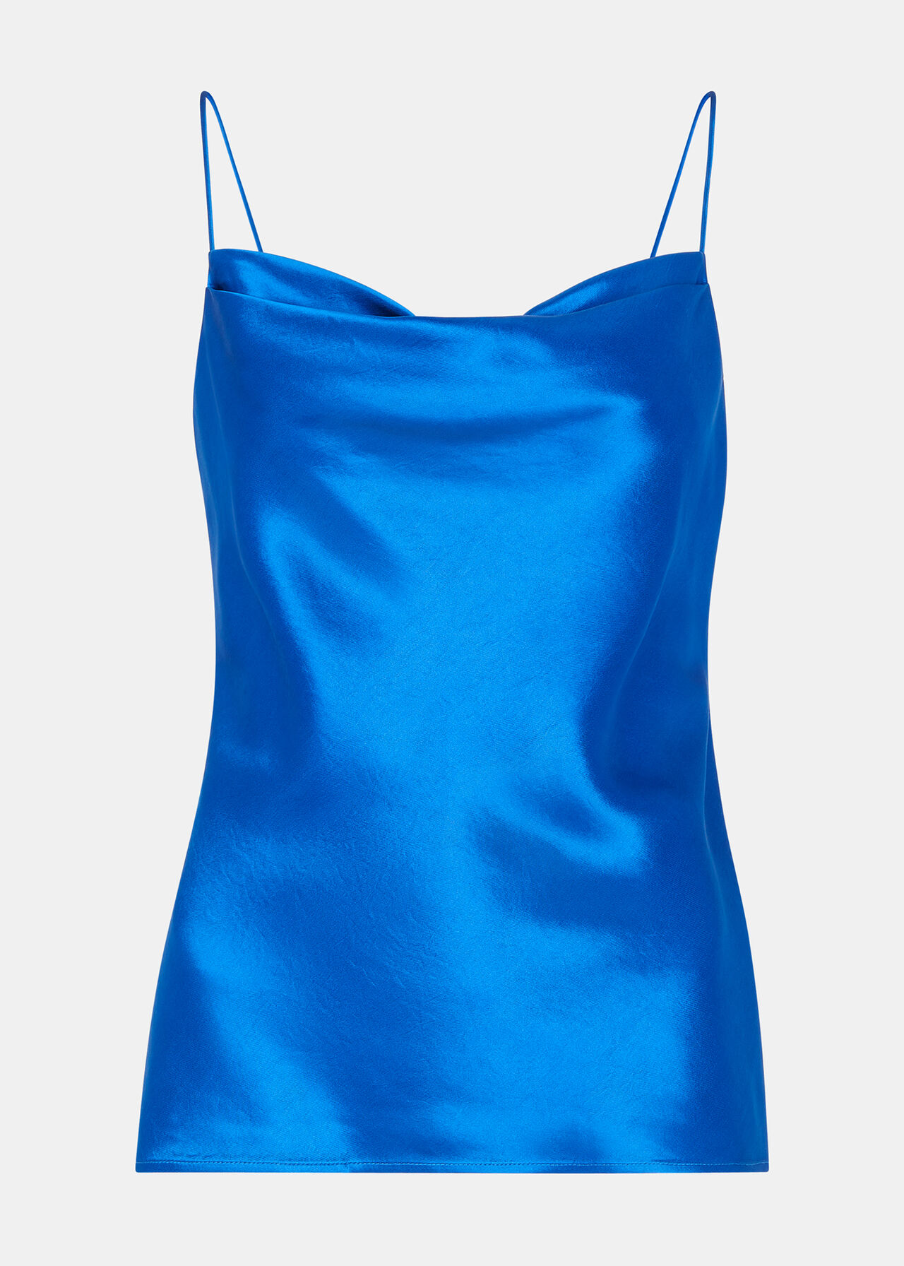 Satin Cowl Neck Cami