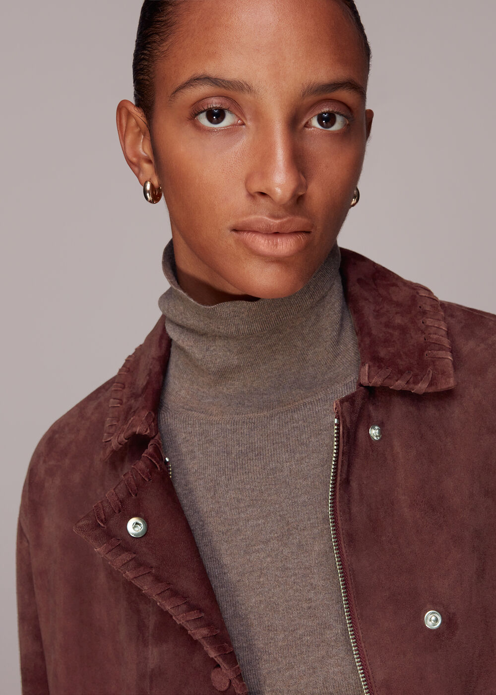 Bohdi Western Suede Biker