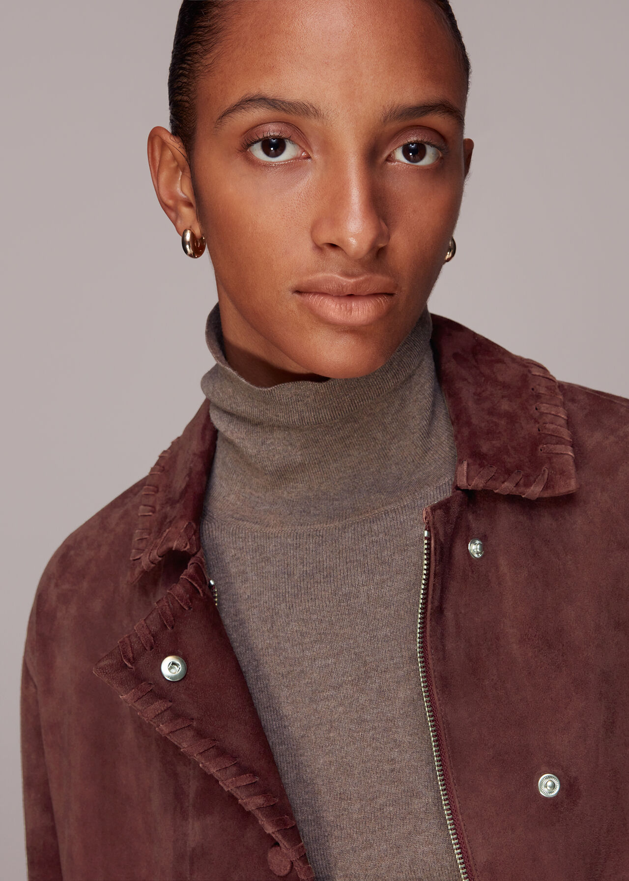 Bohdi Western Suede Biker