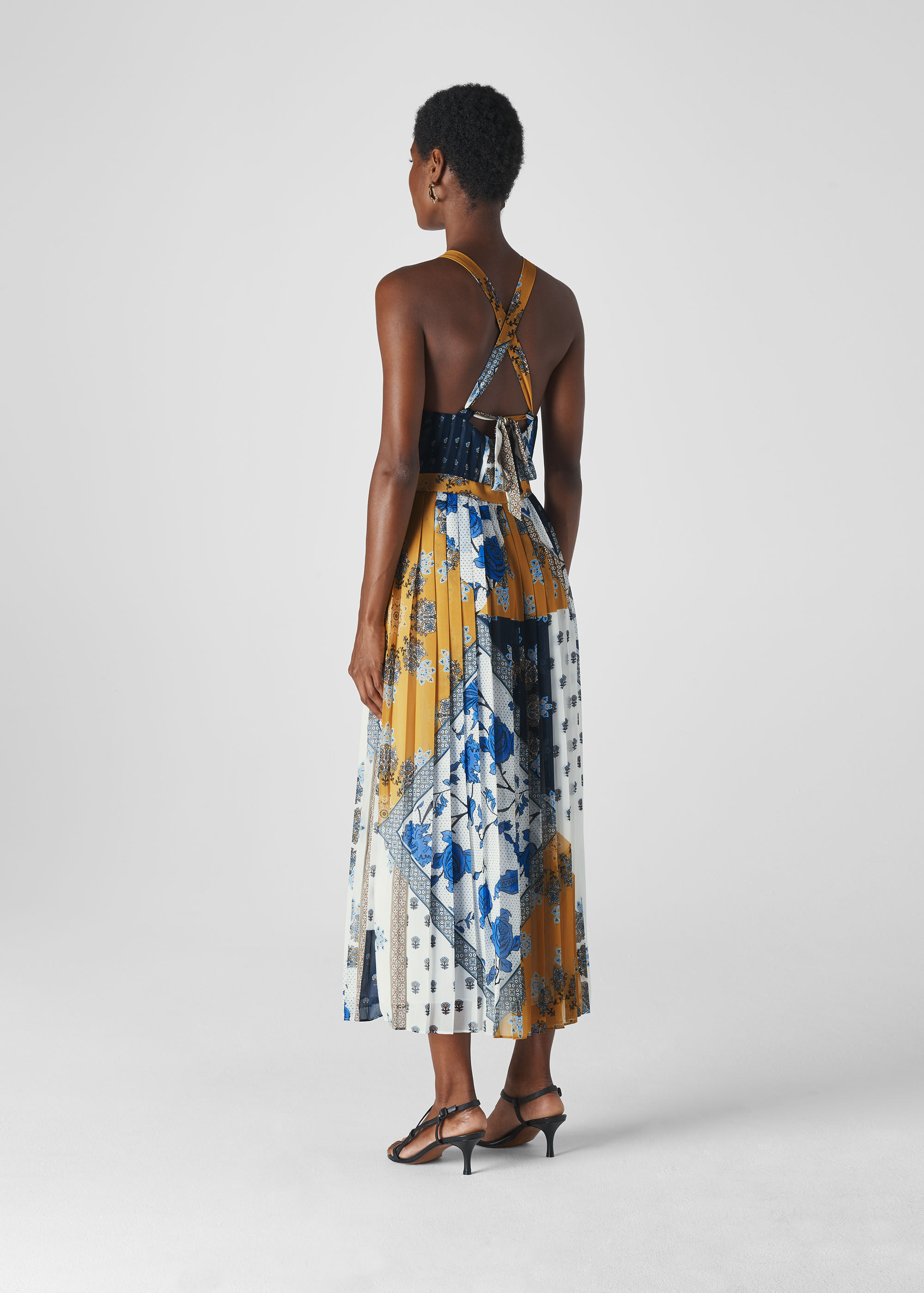 Whistles scarf print dress hot sale