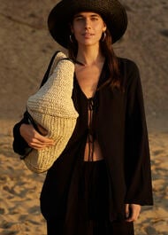 Beach Tie Front Top