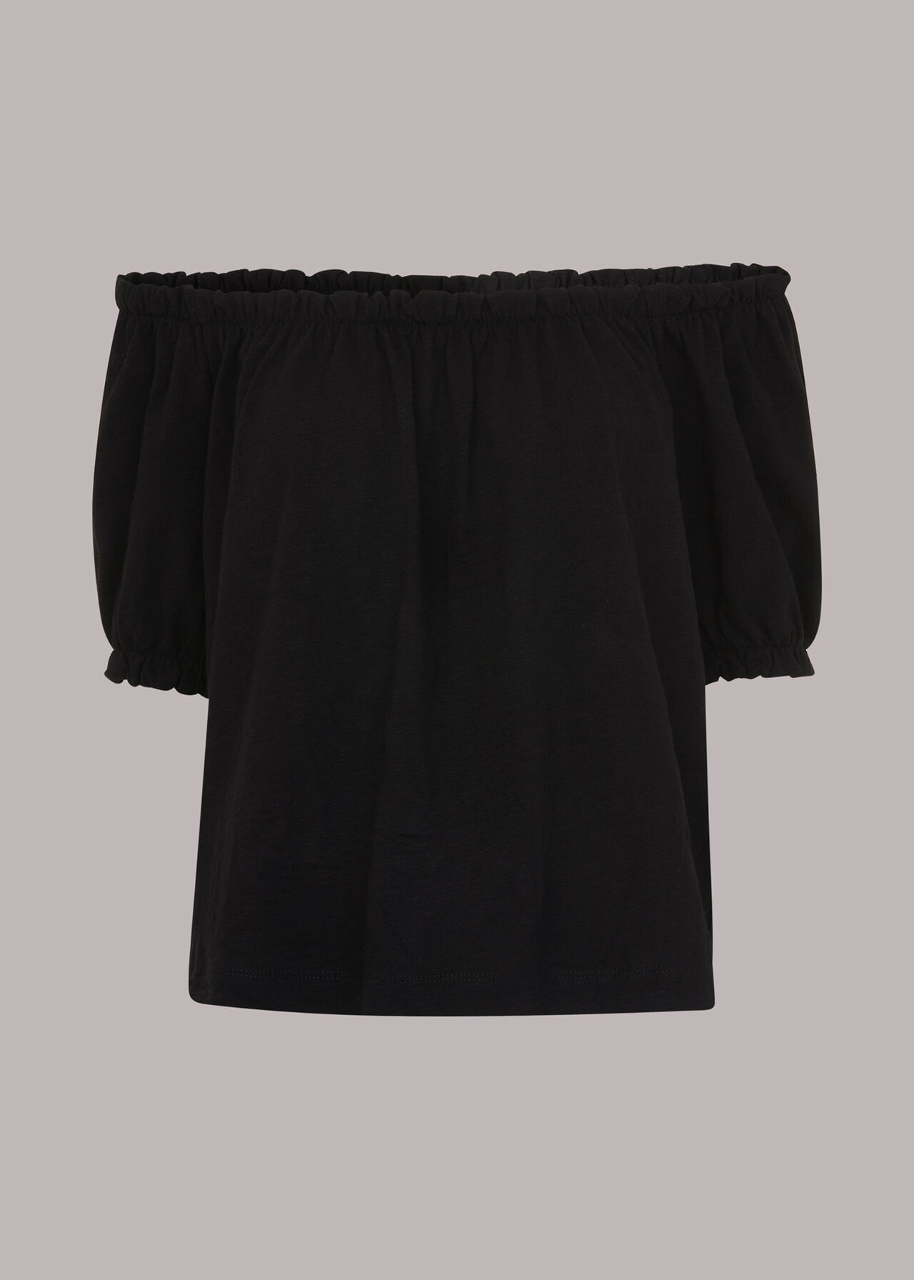 Frill Detail Cotton Tee