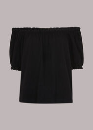 Frill Detail Cotton Tee