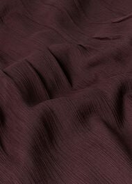 Seamed Detail Textured Dress
