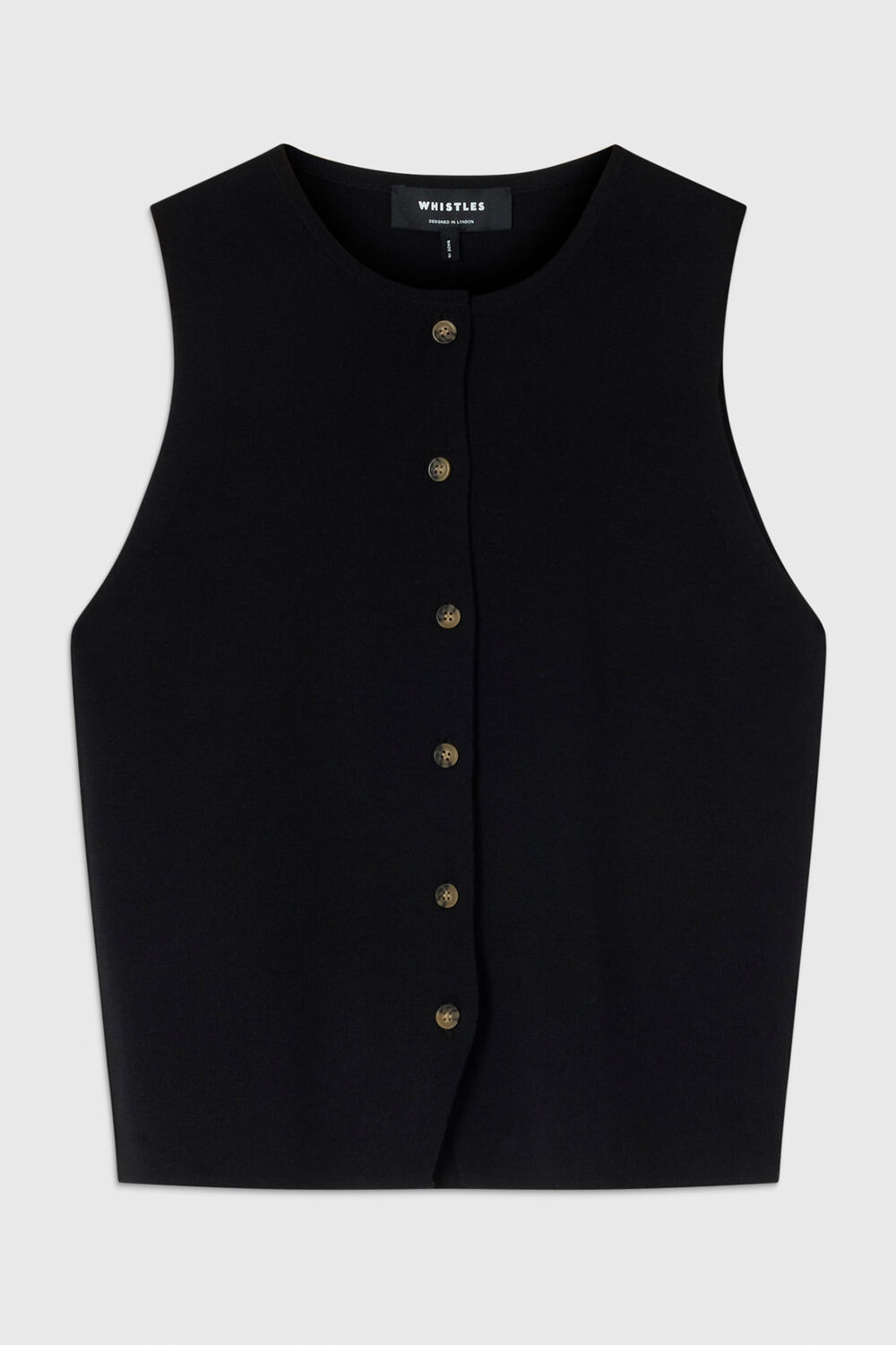 Lucy Button Front Knit Tank