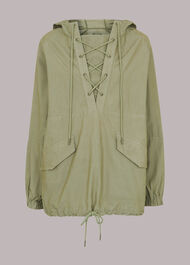 Lottie Tie Neck Windbreaker