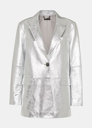 Cosmo Leather Blazer