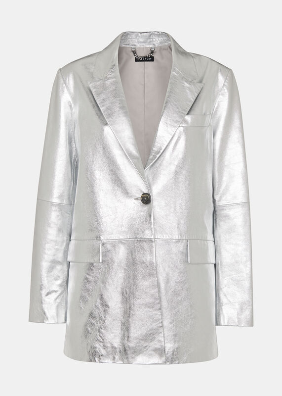 Cosmo Leather Blazer