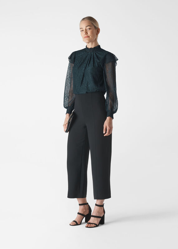 Eila Animal Lace Top