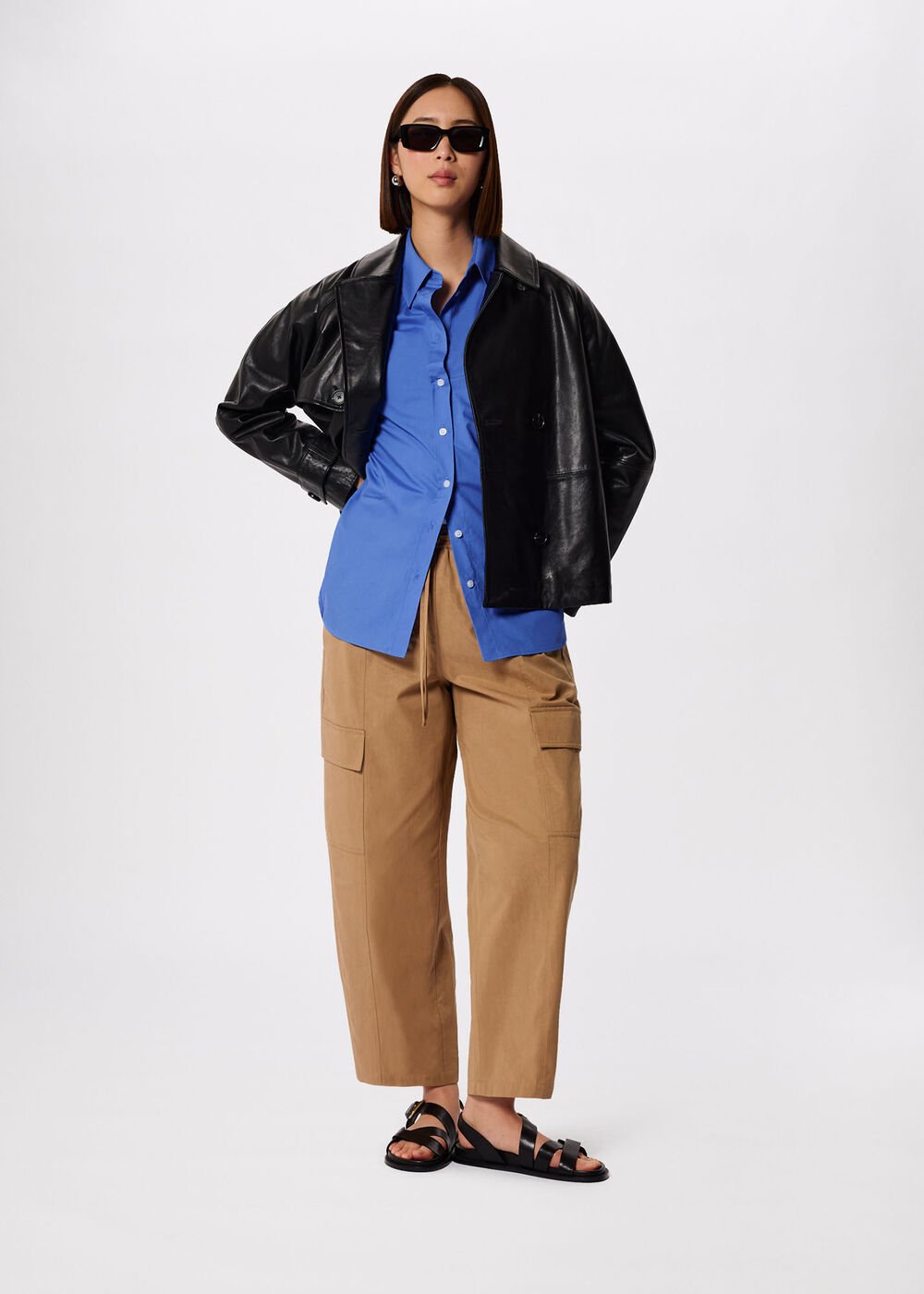 Oversized Cotton Poplin Shirt